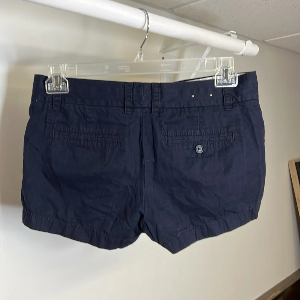 J. Crew Navy‎ Blue Chino Shorts- 6